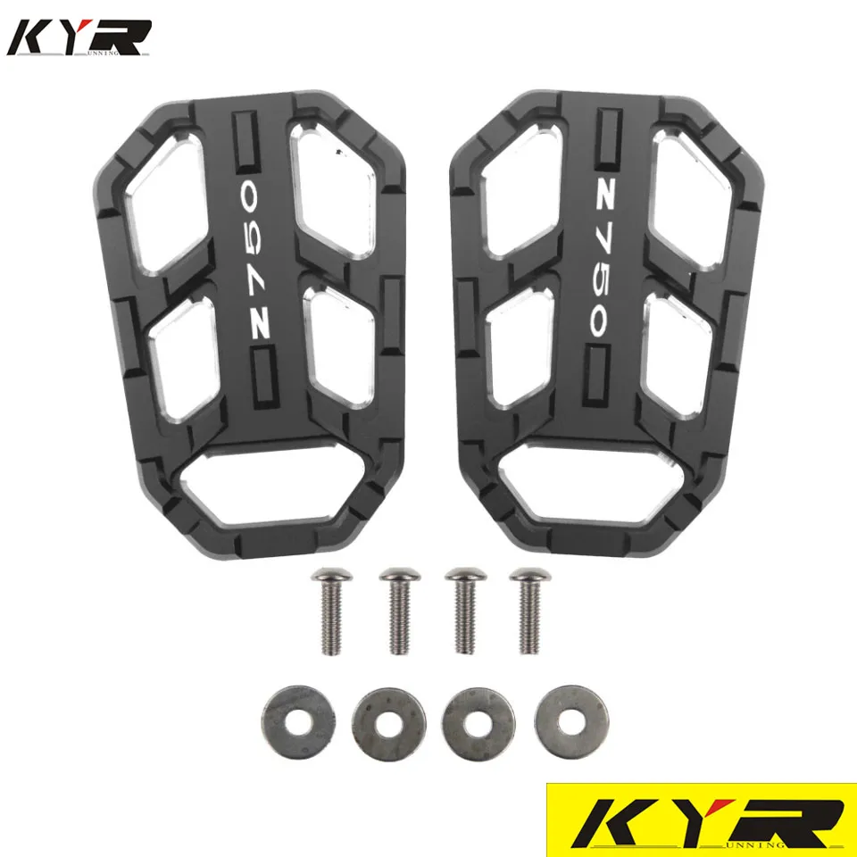Аксессуары для мотоциклов KAWASAKI Z750 Z 750 2004-2012 CNC алюминиевый сплав расширенные педали - Цвет: Titanium color