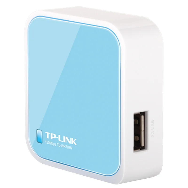 Tp link WR703N компактный беспроводной роутер Wi Fi 3g Портативный 150 Мбит/с Беспроводной