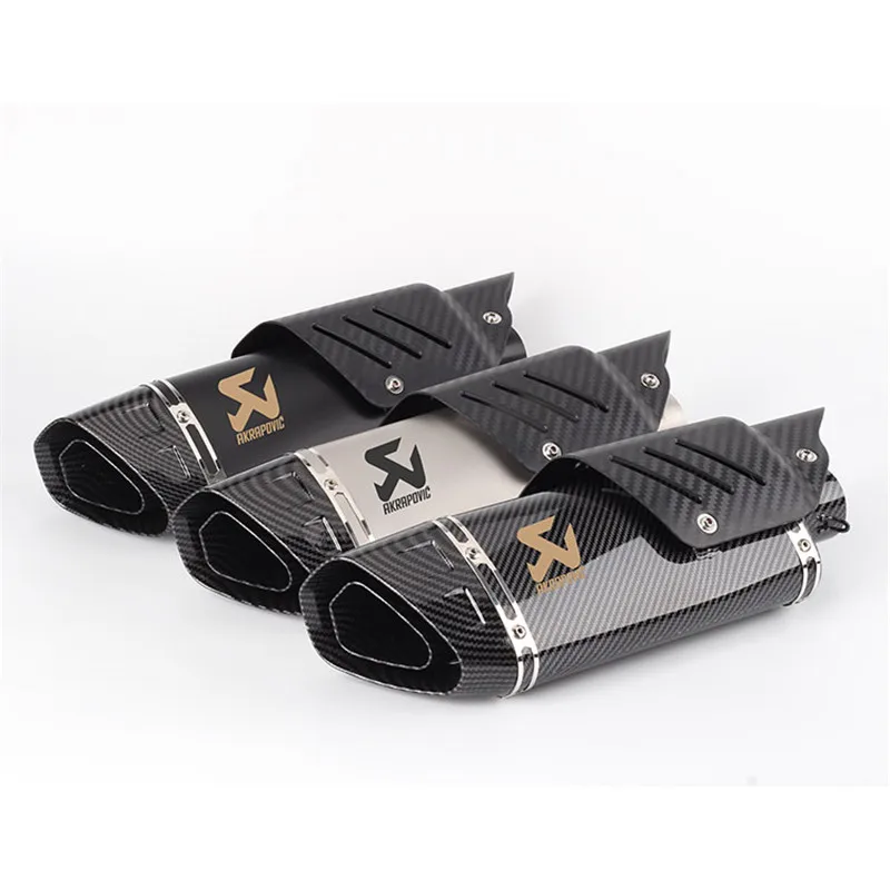 Мотоцикл Akrapovic Модифицированная выхлопная труба глушитель большой четыре угла выхлопной трубы с защитным покрытием из углеродного волокна R6 ZX6R Z900