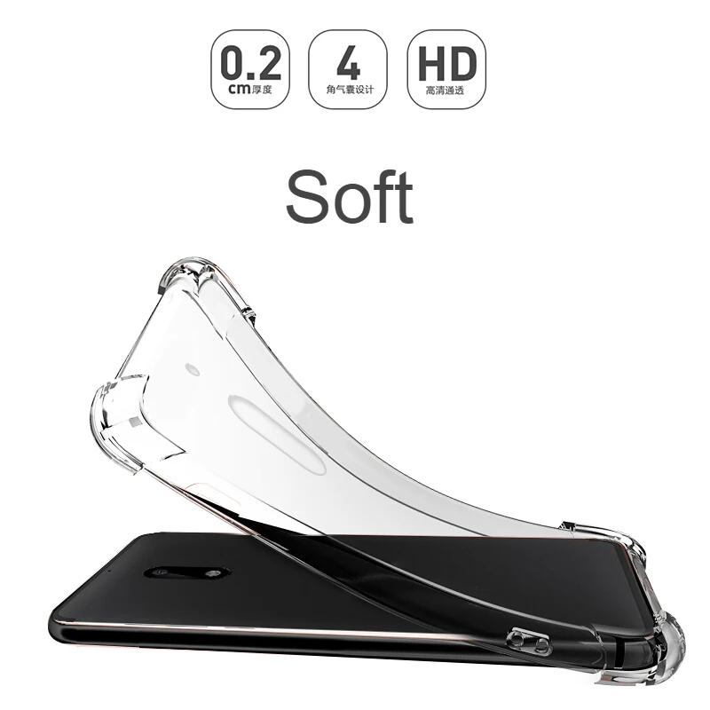 Противоударный чехол для Nokia 6 5 3 Прозрачный 7 1 plus 2 8 X6 Coque полная защита 360 градусов