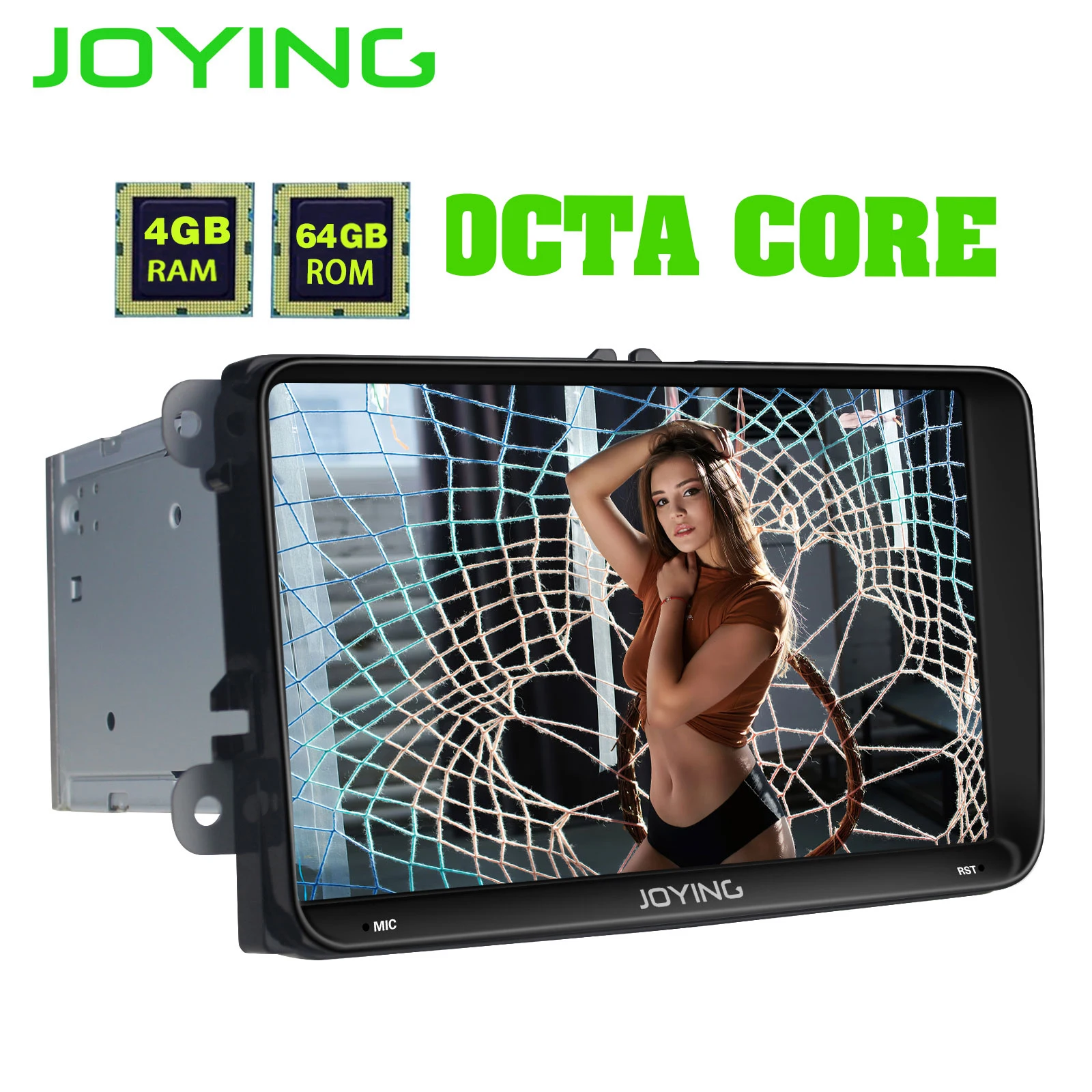 Радуясь " 2 din Автомобильный мультимедийный плеер стерео Android 8,1 4G ram gps Navi для Volkswagen VW/Seat/Skoda/Passat CC/Tiguan/Golf