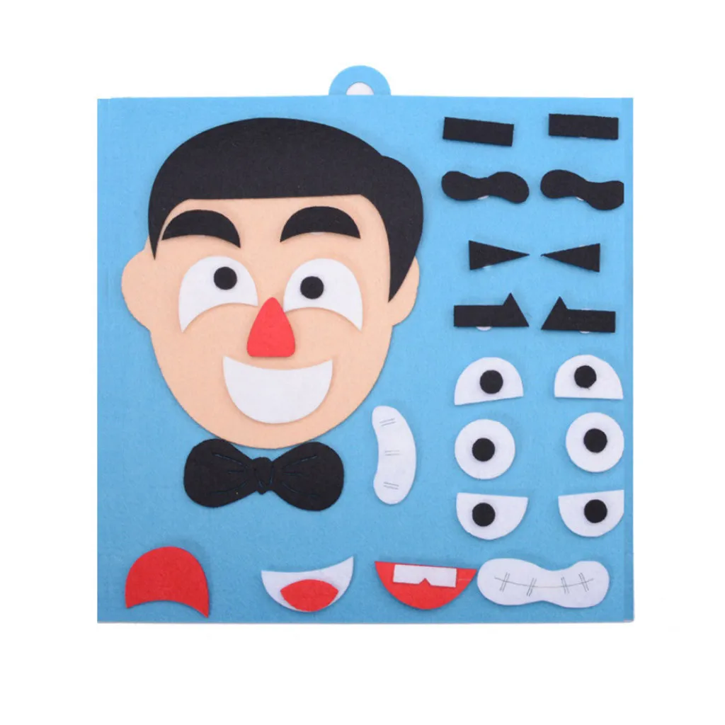 3D Пазлы для детей Детские игрушки милые Мультяшные персонажи развивающие