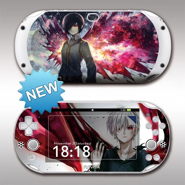 Передняя и задняя защитная PSV2000 кожи Стикеры s крышка для sony PS vita, PS vita 2000 сабля PSV2000 наклейка lovelive виниловые наклейки на кожу защиты