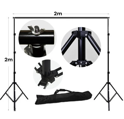 Фотостудия Фон зонтичное освещение комплект света + фоновая подставка|background support