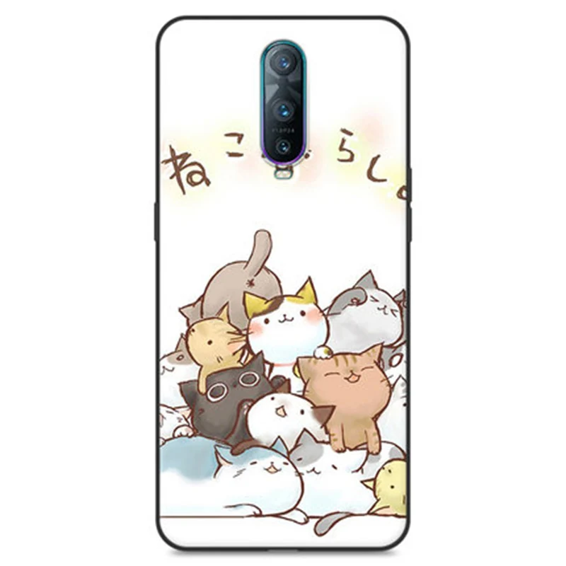 Чехол для OPPO R17 Pro милый мультяшный мягкий чехол в стиле ретро R17Pro защитный R 17