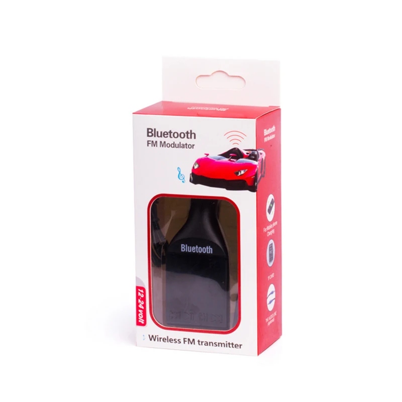 Автомобильный Bluetooth модулятор MAHAQI FM трансмиттер с поддержкой TF Micro SD USB|MP3-плеер