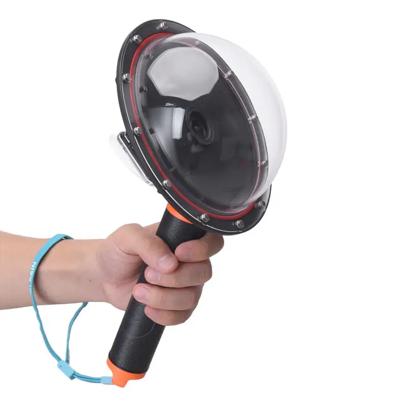 

Camera Release 6" Underwater Dome Port Diving Lens Photography Dome Port for the Gopro Hero3+/4 Action Sport Cameras