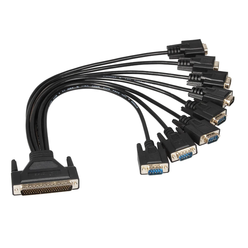 PCI до 8 Порты плата последовательного доступа RS232 адаптер DB9 COM и разъёмы SYSBASE 1058