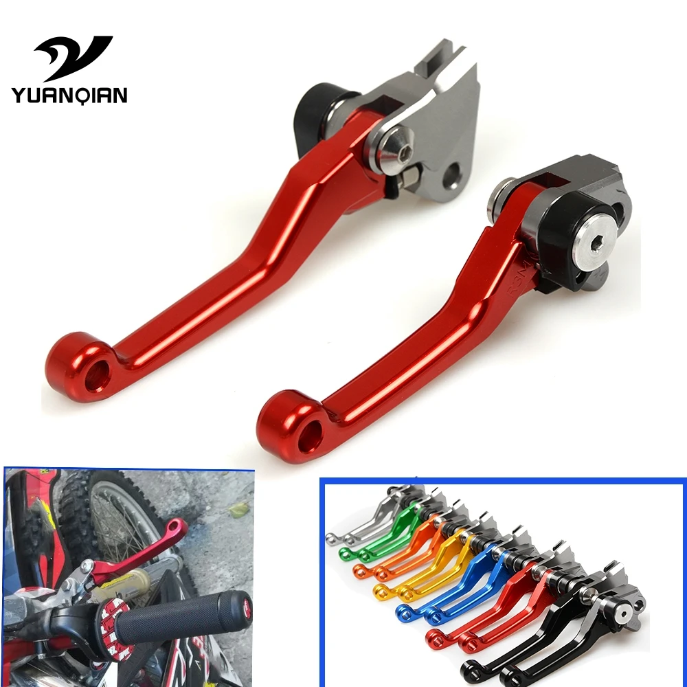 CNC Motorcycle Dirt bike Brake Clutch Levers For Kawasaki KX250 2000 2001 2003 2004 KX 250 Bike Lever | Автомобили и мотоциклы