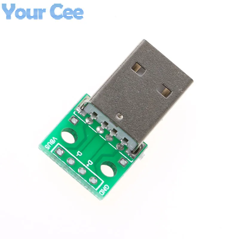 10 шт. плата адаптер USB 2 0 папа на 4P DIP Switch|usb 2.0 network adapter|adapter micro usbusb pen drive 32gb |