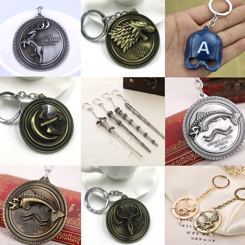 Новинка 2017 Игра престолов голод игры фильмы герои волки супер герой Капитан