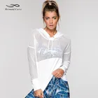 Рубашка женская спортивная с длинным рукавом и сетчатым верхом