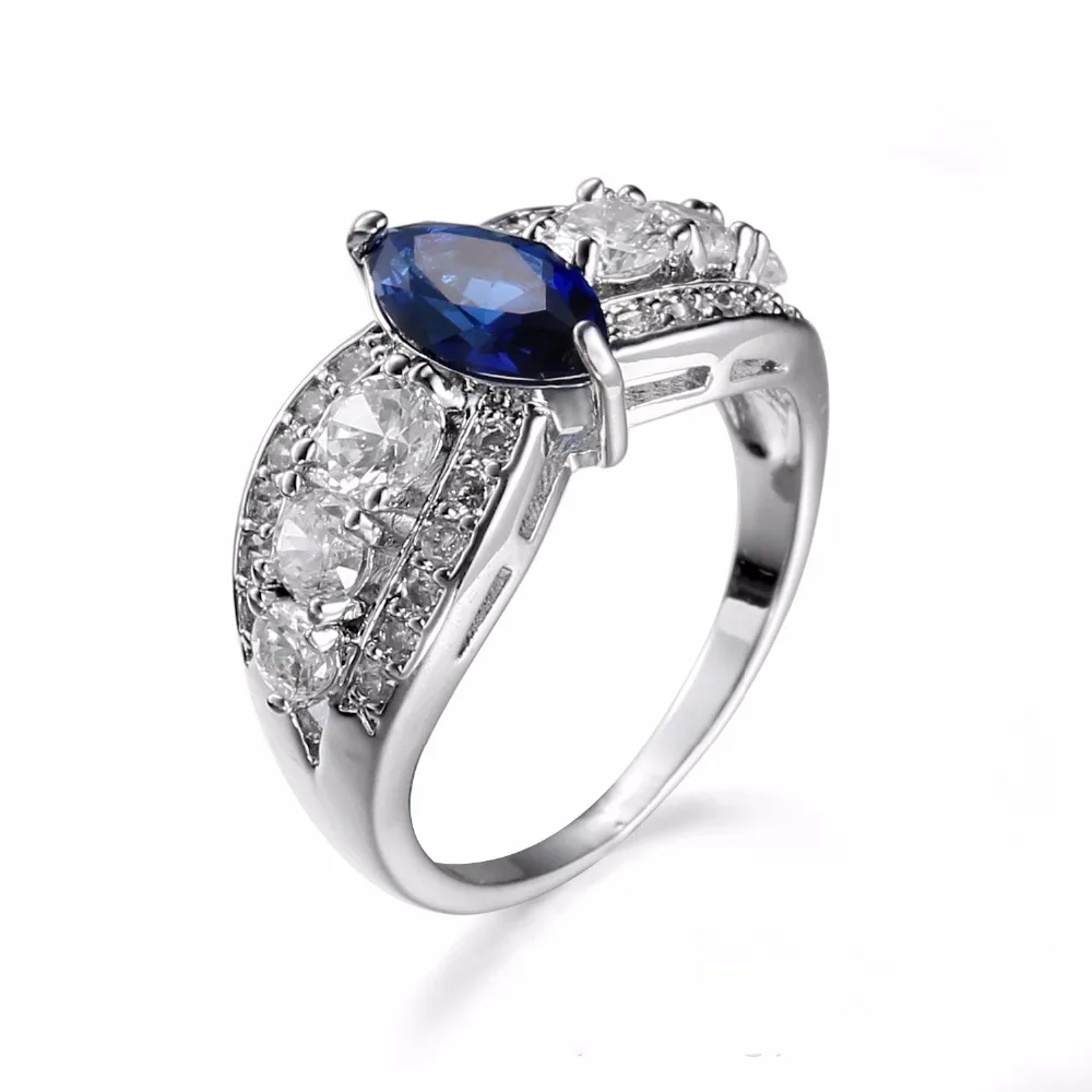 Женское кольцо из серебра 925 пробы с фианитом|925 sterling silver ring|sterling ringssilver ring |