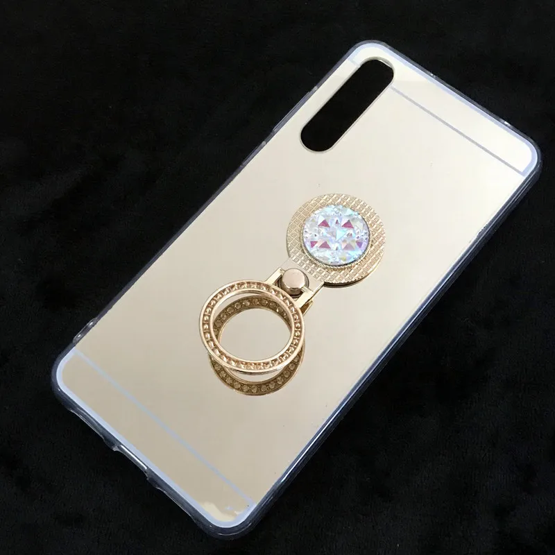 Чехол для телефона Huawei P20 lite Pro honor 9 10 mate p10 plus зеркальное Кристальное кольцо 7A y6 prime