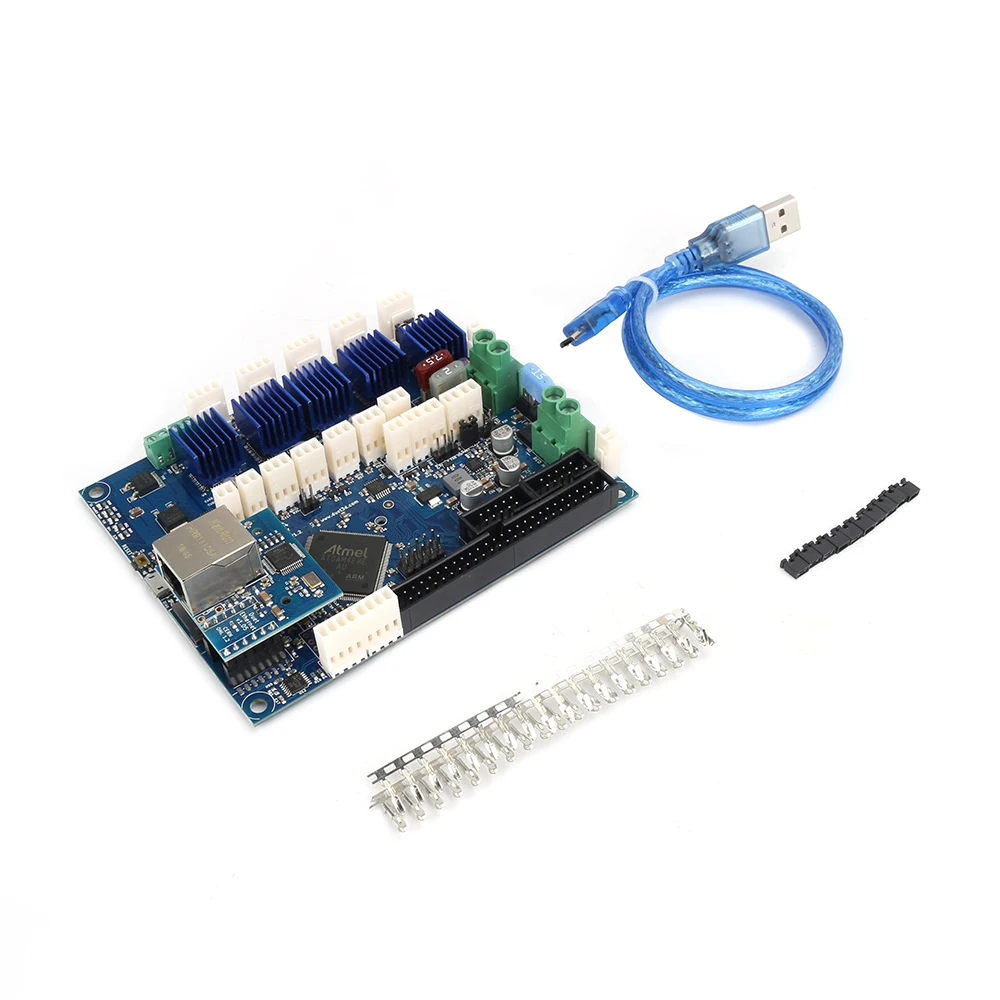 Клонированный дуэт Ethernet V1.04 Advanced 32 бит электроники доска обеспечивает подключение Ethernet для D принтеров станков с ЧПУ