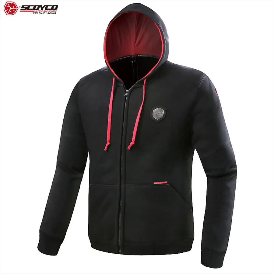 Повседневная куртка SCOYCO 21 с капюшоном для мотогонок теплая Защитная