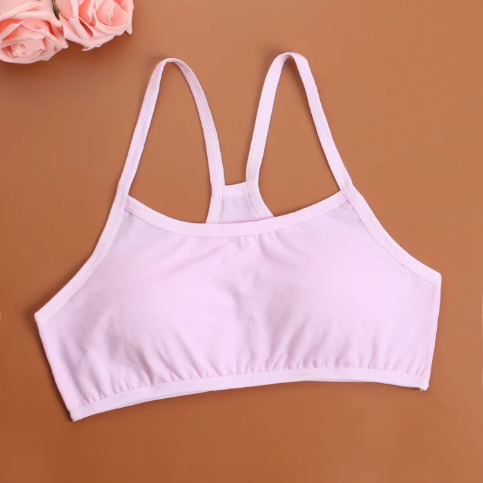 Спортивный бюстгальтер для девочек подростков Нижнее белье занятий в