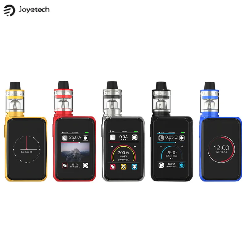 100% Оригинальный Joyetech Cuboid Pro 200 Вт мод с procore Aries 2 мл распылитель кайт-сигареты Vape