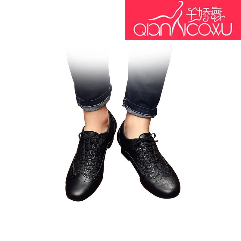 Туфли для латиноамериканских танцев на низком каблуке 9019|Обувь танцев| |