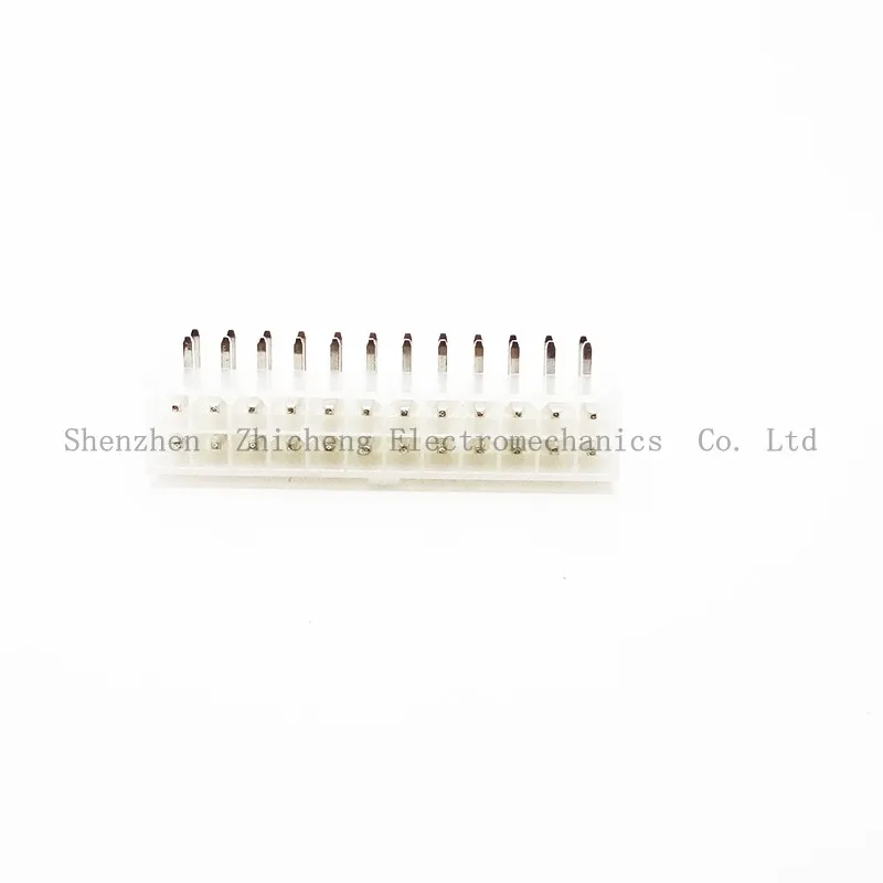 1 шт. 24Pin 24 Pin Питание PCB припоя блок питания ATX L Угловой разъем|l connector|connector plugconnector