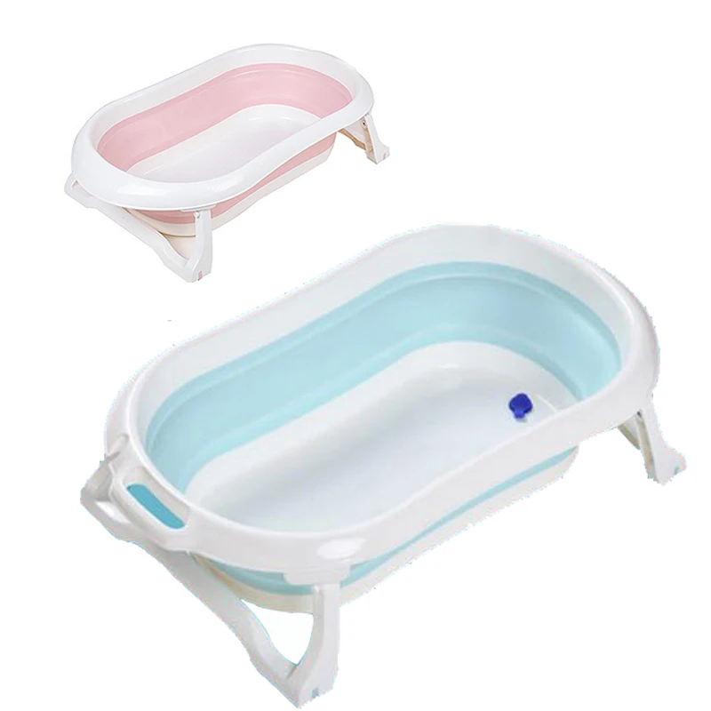 

Newborn Baby Eco-friendly PP Folding Bath Tub Baby Swim Tubs Bath Body Washing Portable Folding Children Kids Care Bathtub
