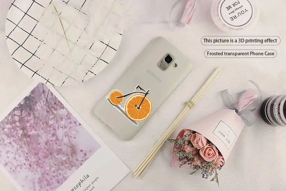 Велосипедный Чехол для телефона Samsung Galaxy j6 J8 J7 J5 J3 J4 Plus 2018 2017 2016 J610 Prime мягкий
