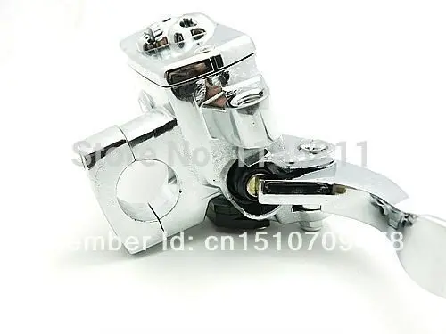 Motorcycle Chrome 1&quot 25mm Skull Hand Brake Master Cylinder Clutch Levers For Kawasaki Yamaha Suzuki Atv Scooter Offroad | Автомобили и