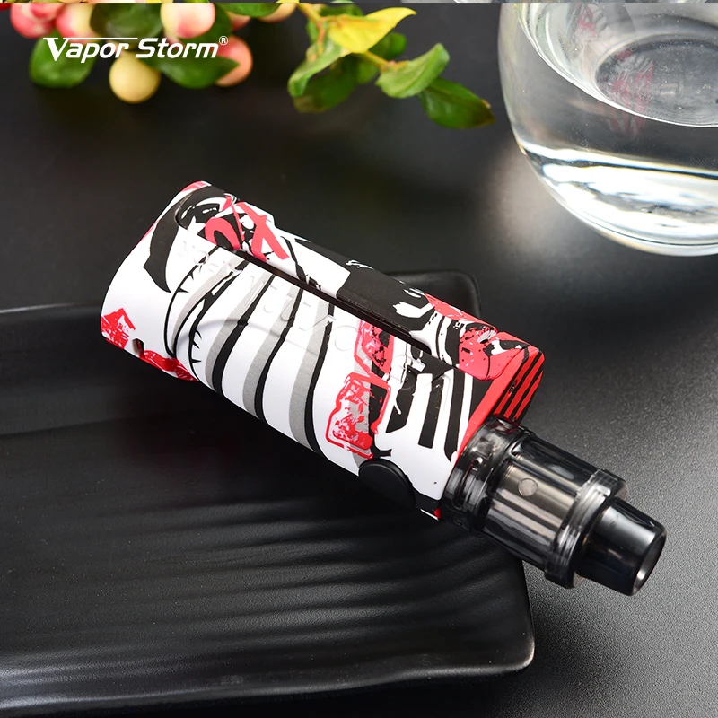 

Vapor Storm Electronic Cigarette ECO Disposable Vape Stage Airflow Hawk Tank 2.5ml 510 TC Box Mod Vape Kit Vapor Mod Kit