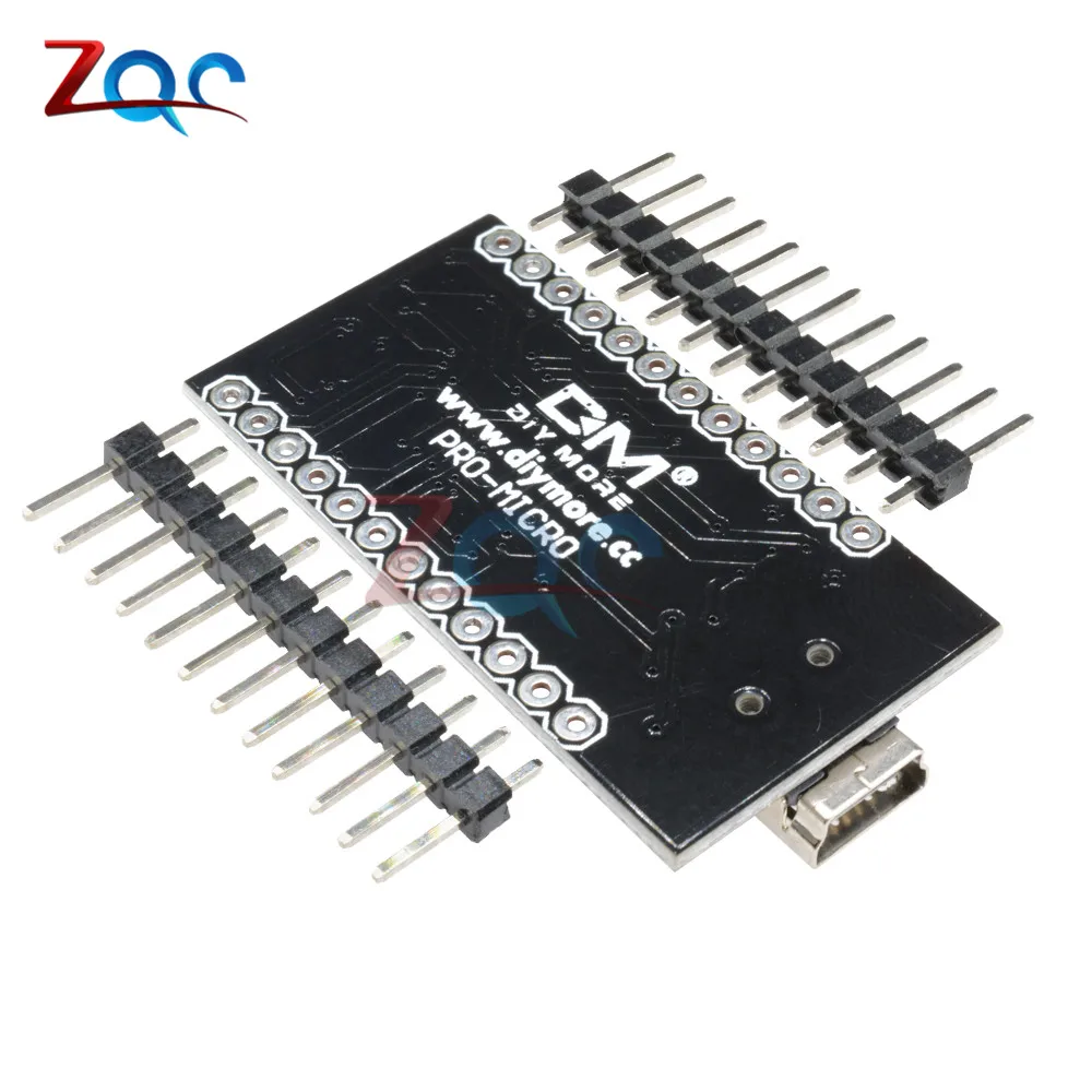 Mini USB ATmega32U4 Pro Micro 5 в 16 МГц плата модуль ATMega 32U4 контроллер reзамена для Arduino Leonardo|mini