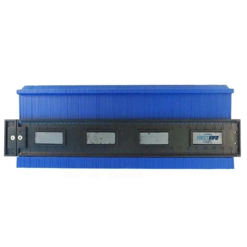 Blue 10 inch 5/10/2" Ширина Пластик профиль копия датчик контур датчик дубликатор duplo и Стандартный Дерево Лазерная маркировочная инструмент для специальных - Цвет: Blue 10 inch