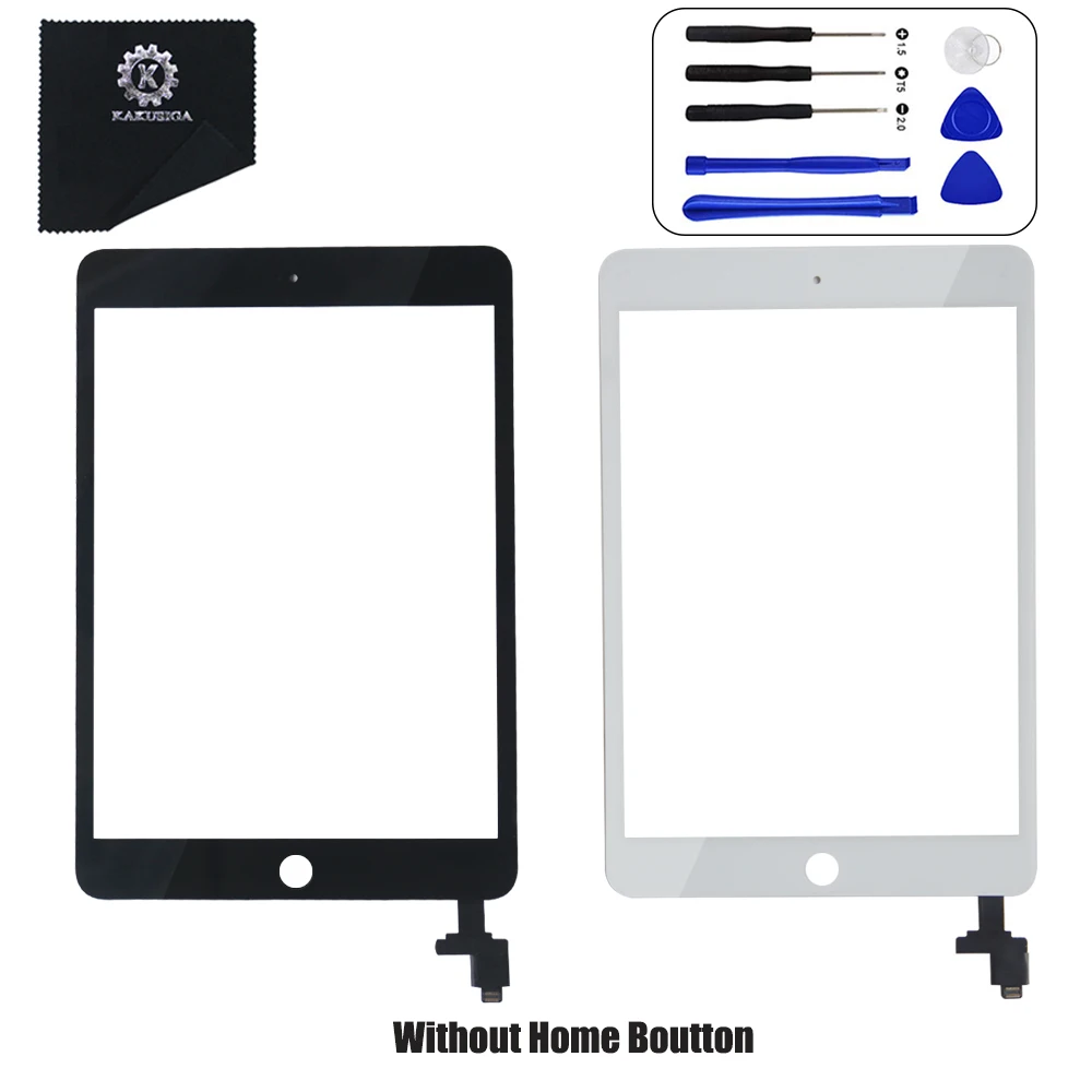 Новинка для iPad Mini3 сенсорный экран дигитайзер и кнопка Home Переднее стекло дисплей