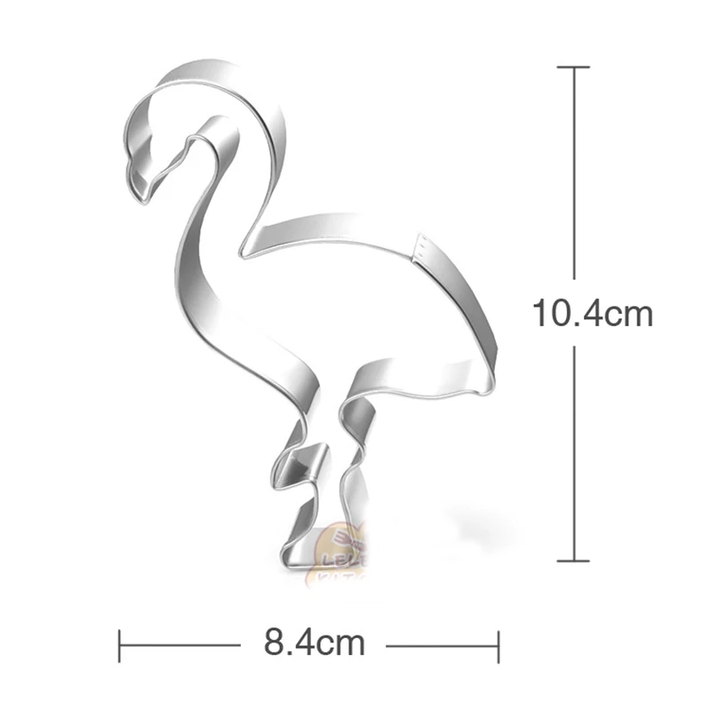 1pcs Stainless steel Cake Cookie Bakeware Mould Fondant Cutters Biscuit Mold Kitchen DIY Flamingo Pineapple | Дом и сад