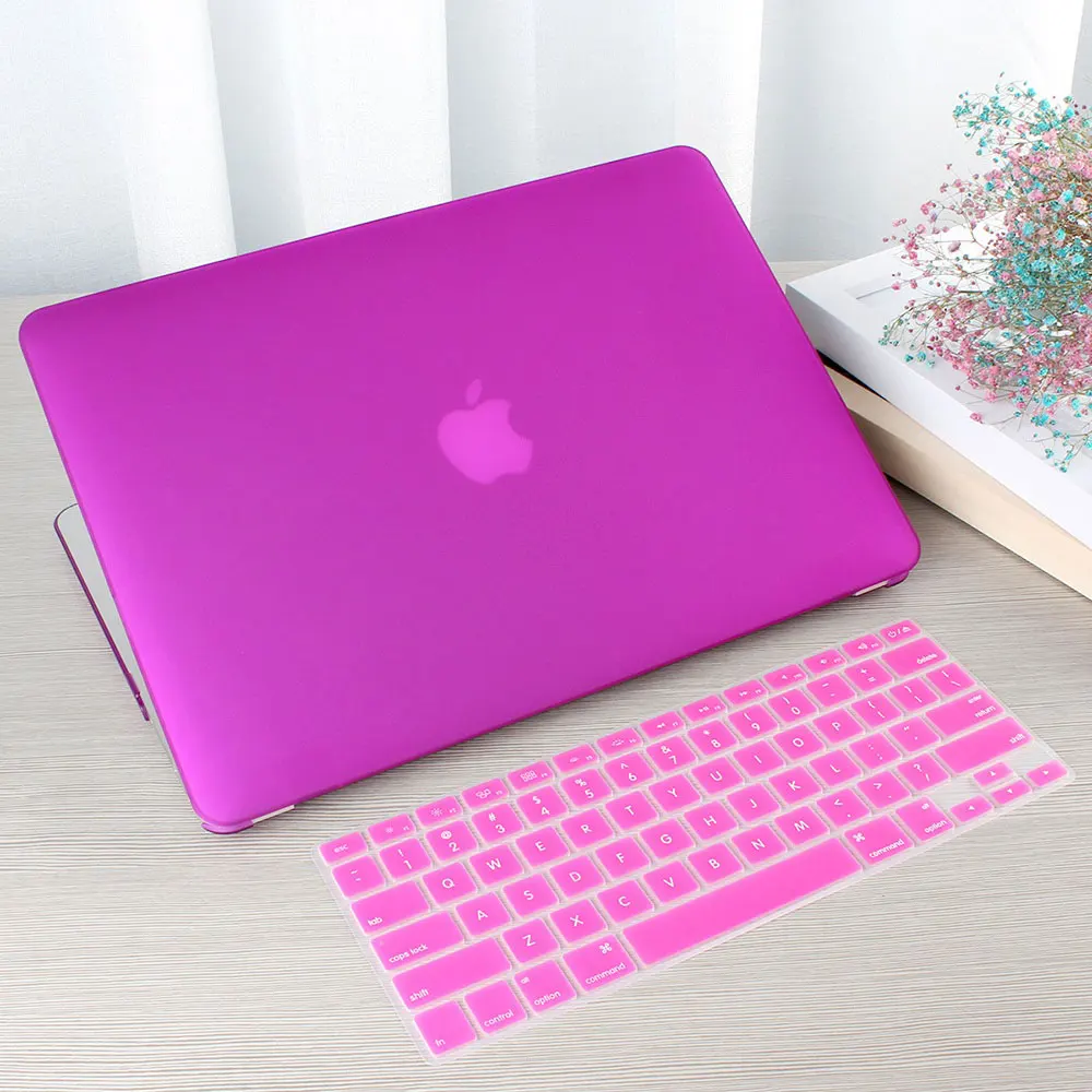Кристальный жесткий чехол для Macbook Air 13 retina Pro 13 15 16 A2141 A2159 жесткий чехол с бесплатной клавиатурой A1466 A1990 A1932