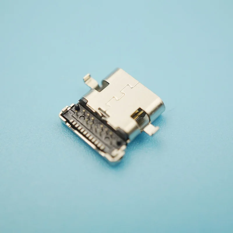 30 шт./лот USB 3 1 гнездовые разъемы типа C 24P Тяжелая пластина SMT в ленте | Обустройство