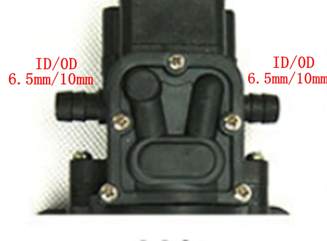 24V DC Electric Mini Diaphragm pump self-priming booster pumnp low traffic for garden cooling car washer 30W 180L/H T9 | Обустройство