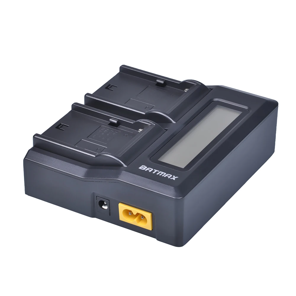 Batmax 3 шт. NPF960 NPF970 NP F960 F970 аккумулятор с ЖК дисплеем быстрое двойное зарядное