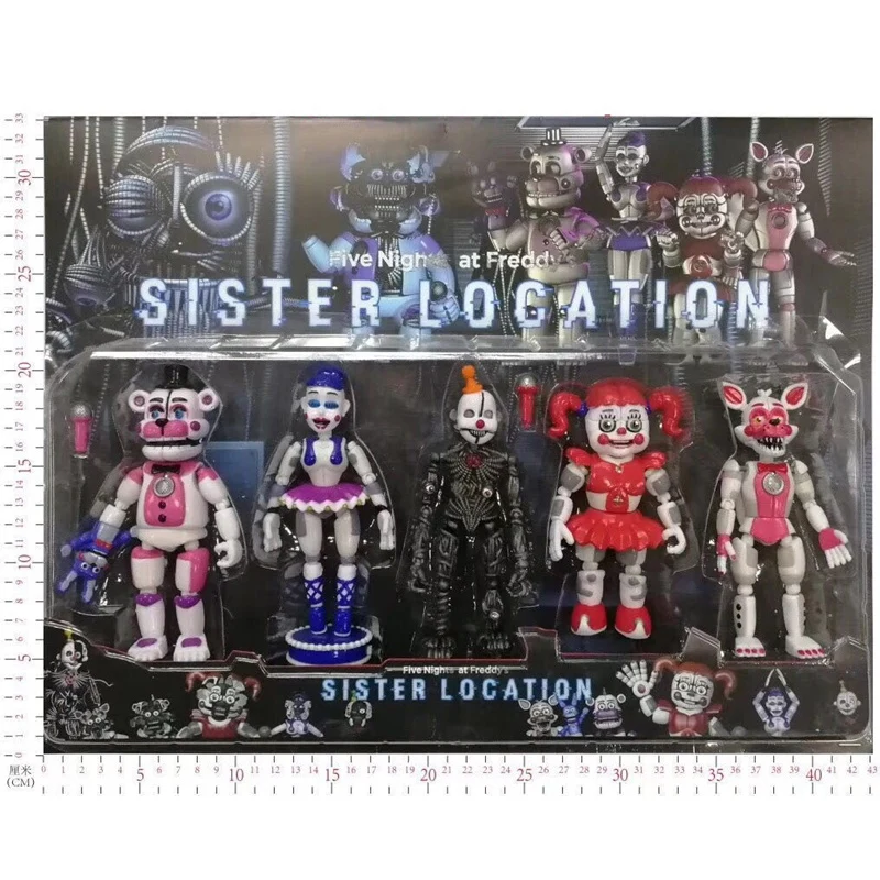 Five Nights at Freddy's Toys фигурку со светодиодными огнями страшная игра Fazbear's Pizza