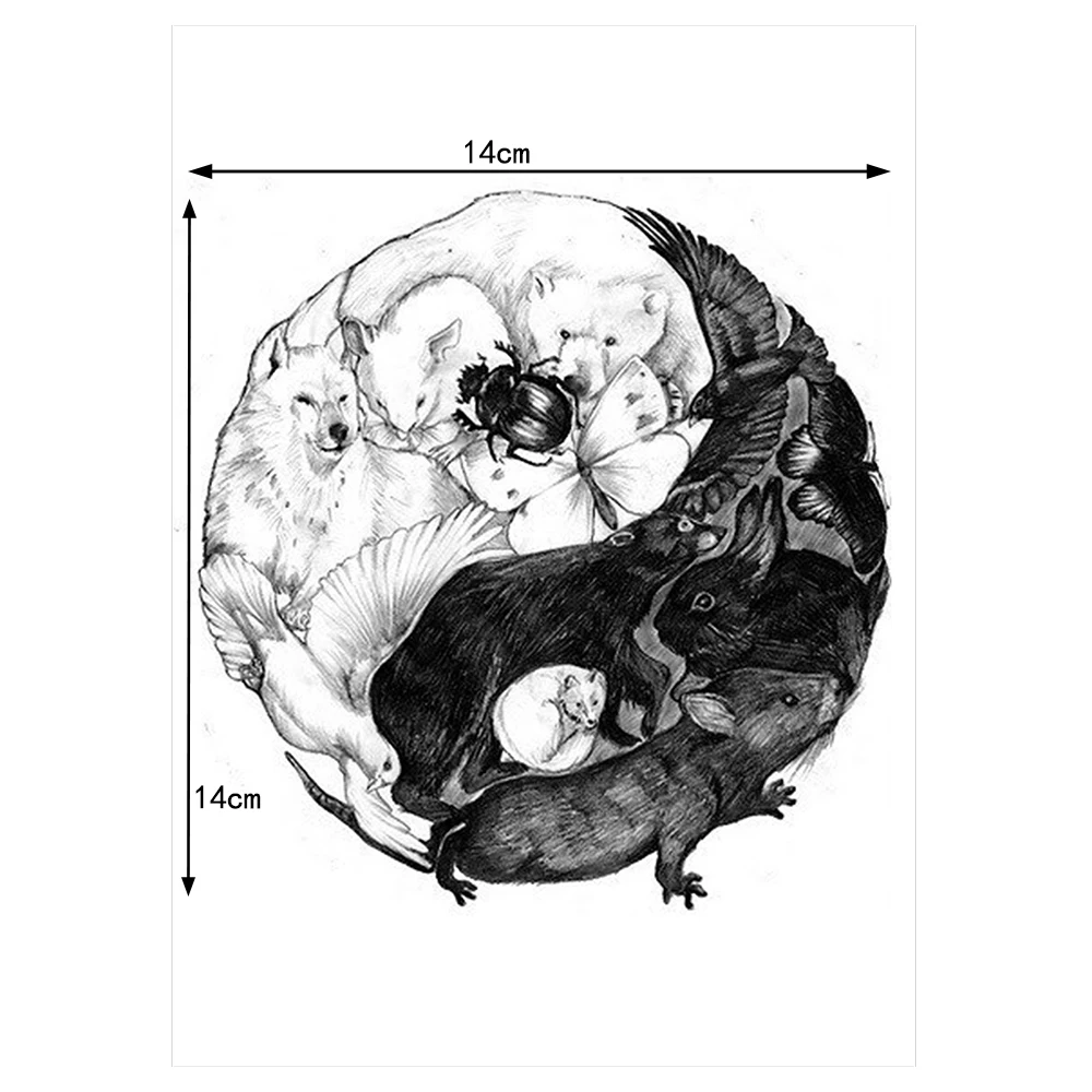 1 шт. водостойкая татуировка для тела | Красота и здоровье