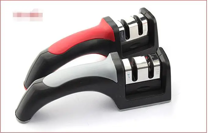 New Kitchen Knives Knife Sharpener Sharpening Tools Two Stages Carbide and Ceramic for Quick knife grinder | Дом и сад
