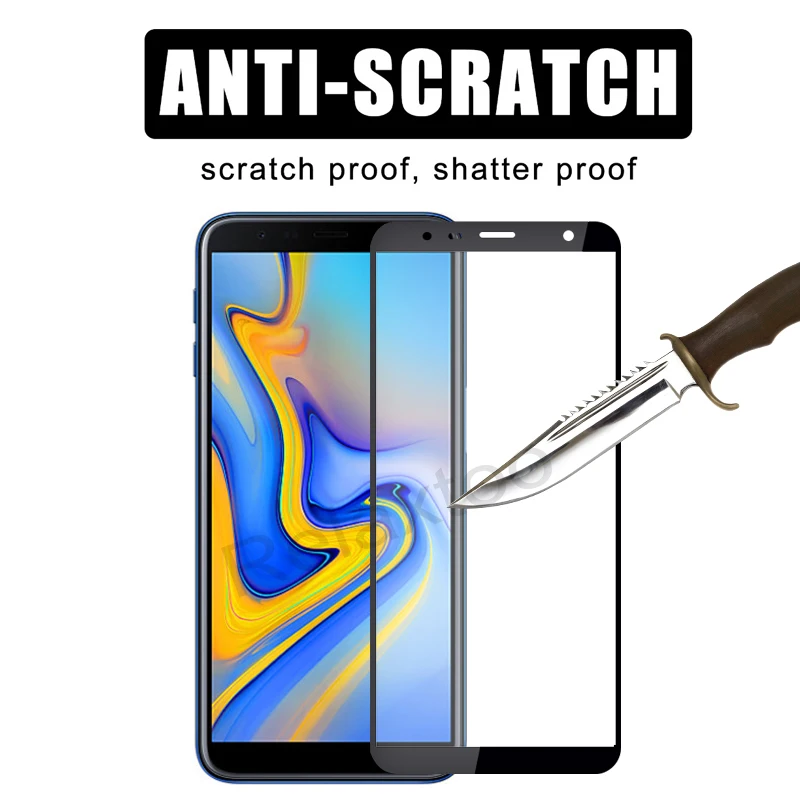 Закаленное стекло для Samsung J4 Plus Защитное Galaxy + J 4 J415F защитная пленка экрана J415 9H |