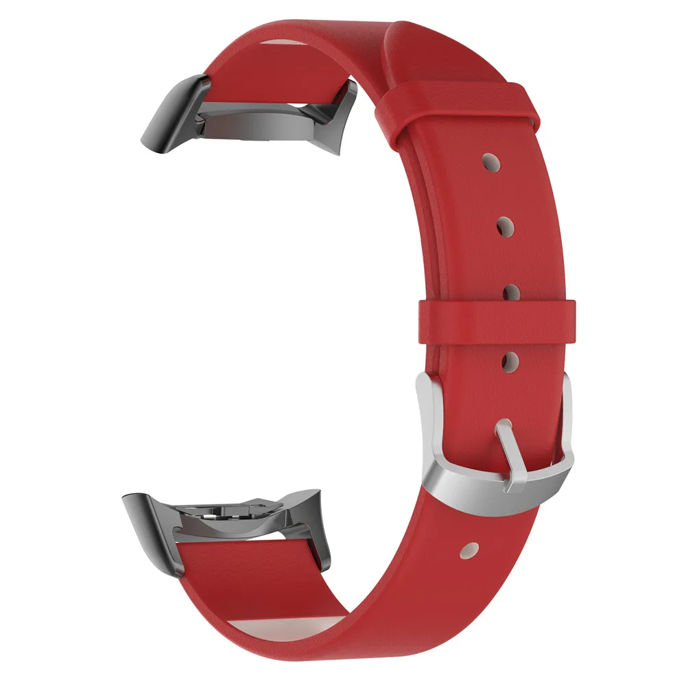 Кожаный ремешок для часов с адаптером прочный для samsung gear Fit2/Fit 2 Pro ремни SM-R360/SM-R365 ширина ремешка 18 мм# 5