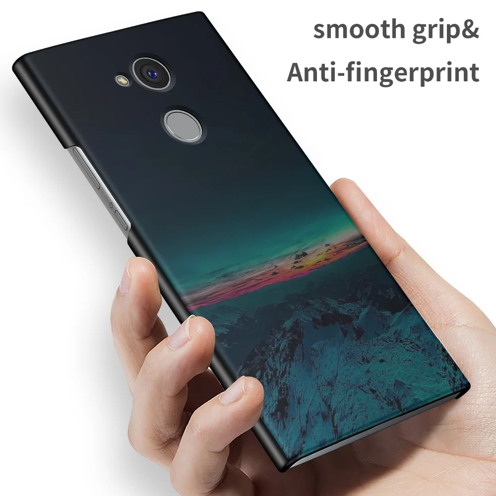Жесткий пластиковый Чехол JOOKI DIY с именем на заказ персонализированный для Sony Xperia