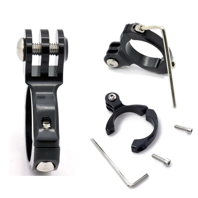 

Hot Sale For Gopro Bike Mount Cycle Aluminum Handlebar Clamp Mount for Gopro Hero 1/2/3/3+ Camera Accessories