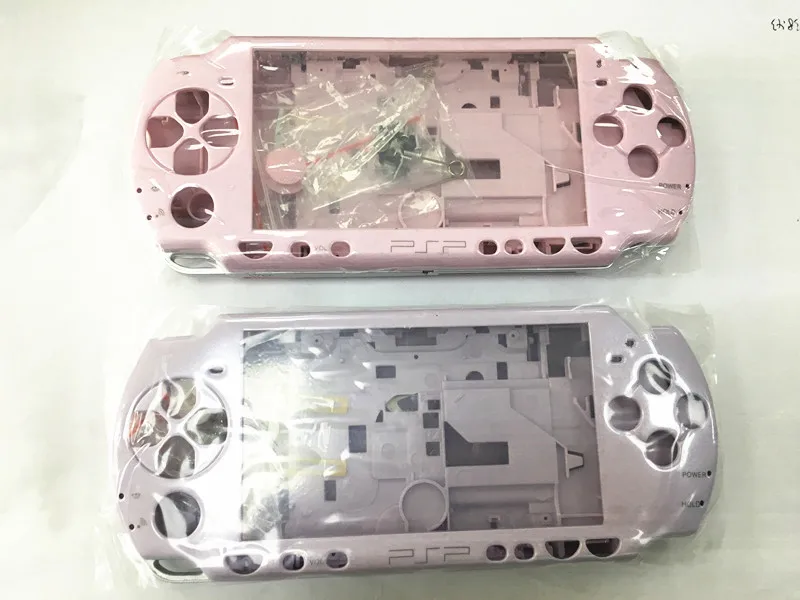 Розовый и фиолетовый цвет чехол для psp 2000 полный корпус Корпуса для psp 2000 чехол
