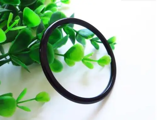 

Natural Black Agate Bracelet Fashion Temperament Jewelry Gems Accessories Gifts Wholesale