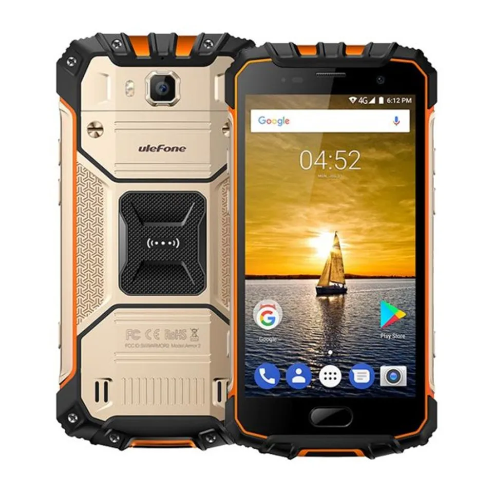 ULEFONE Броня 2 6 ГБ Оперативная память 64 Встроенная IP68 Водонепроницаемый Android 7 0 Helio P25