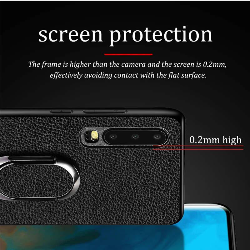 Чехол из натуральной кожи с подставкой для huawie p30 pro чехол hauwei Lite телефона P30 P20 Pro