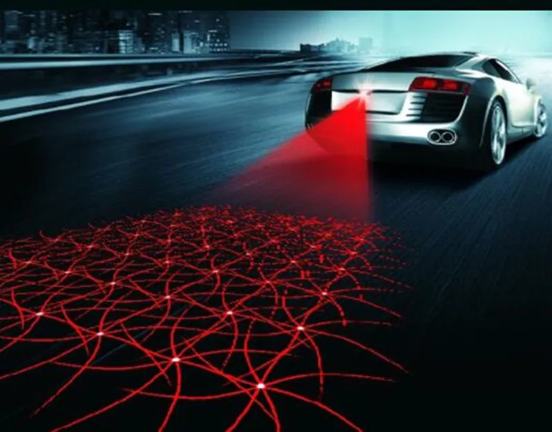 Стайлинг автомобиля автомобильная Лазерная противотуманная фара