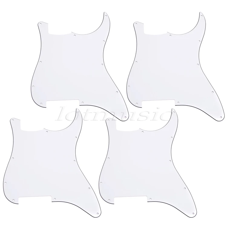 4 шт. защита для гитары 3 слоя белый пустой замены струна | Спорт и развлечения