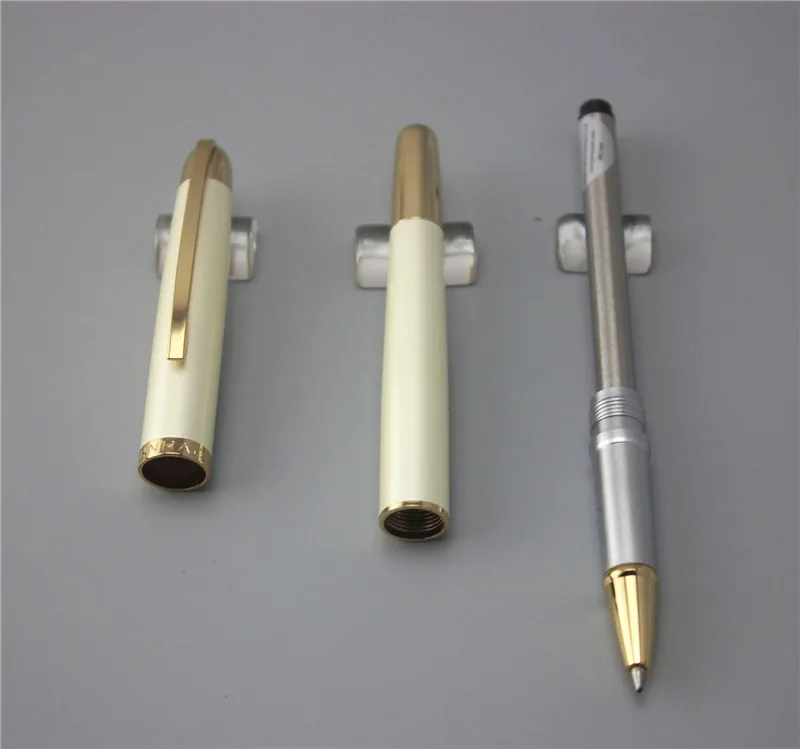 

white JINHAO 606 ballpoint Pen School Office supplies man women rollerball pens high quality boyfriend gift send 2pcs refills